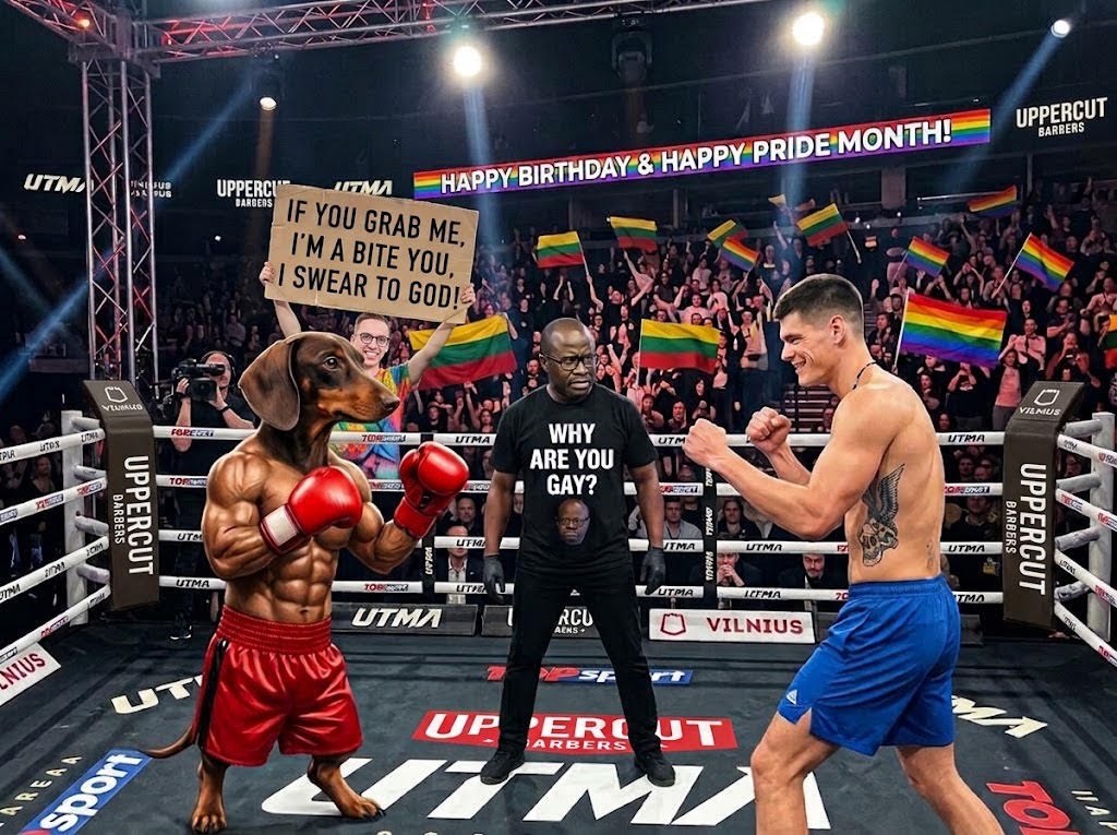 Buff taksas vs the birthday boy at UTMA
